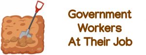 Government Workers At Their Job