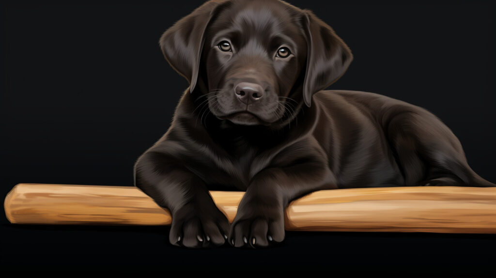 black_dog_with_stick_0 - Humor As Life's Essence