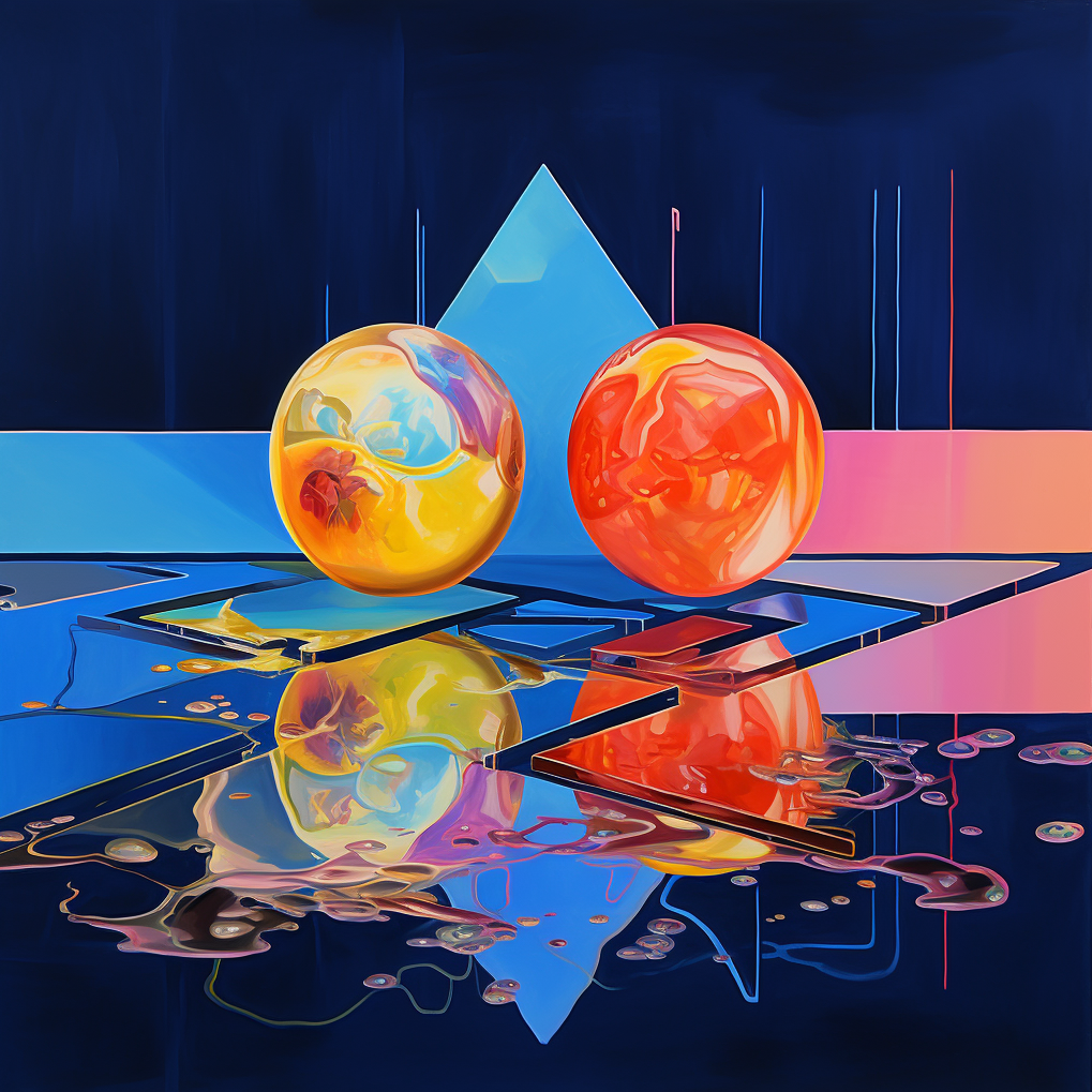 visual illusion stylized version