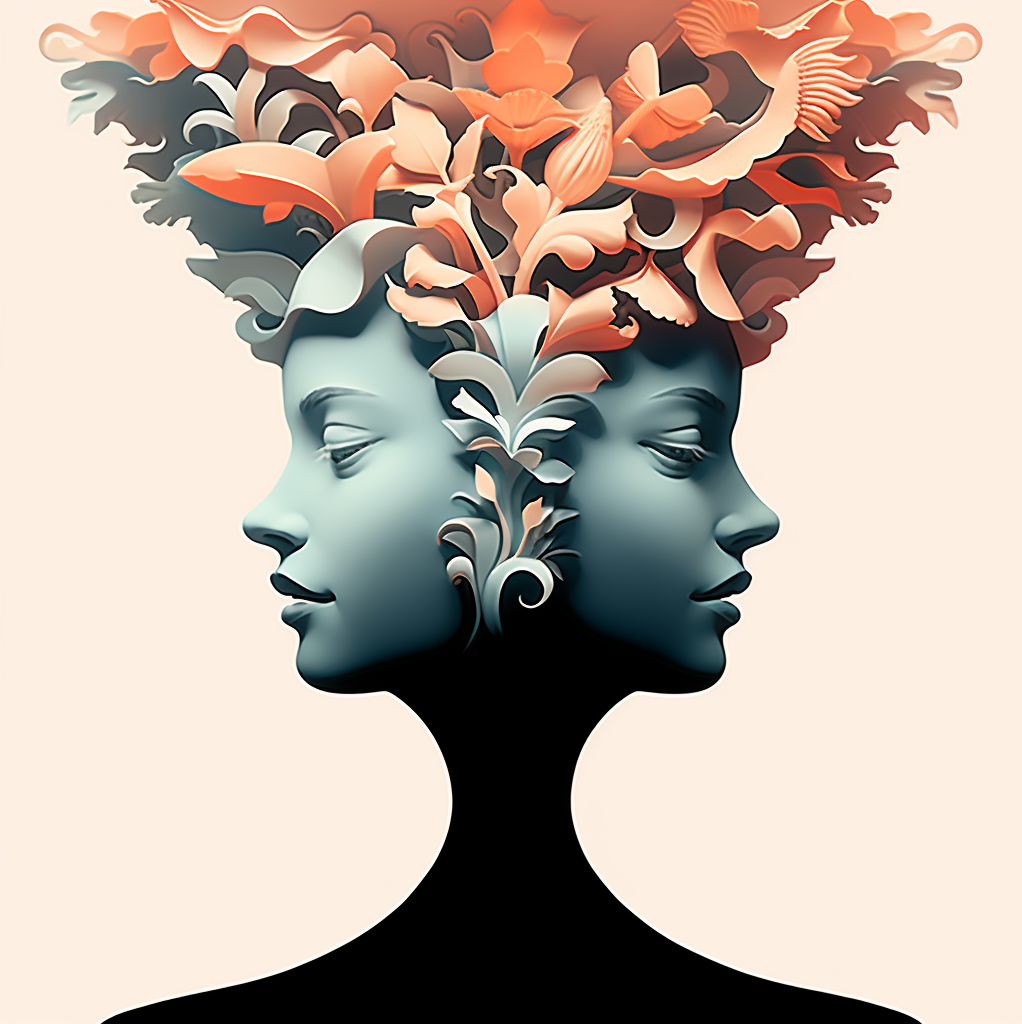 alternative version of Rubin's Vase